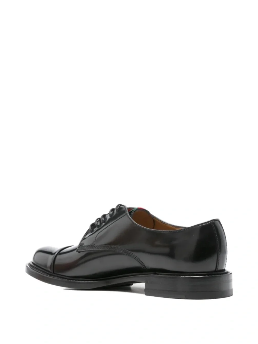 GUCCI Men's Lace Up Black Leather Dress Shoe Size 10 (US) NIB 838135 AAEYE 1048